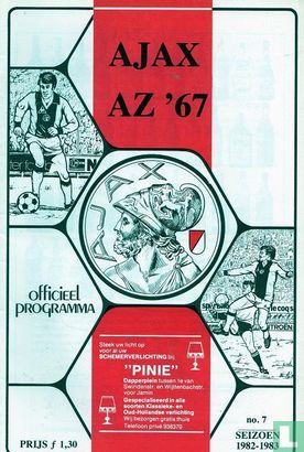 AZ Programma 31-okt-1982 Ajax uit